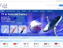 Tablet Screenshot of calebcable.com